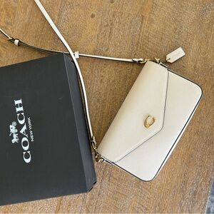 Coach Wyn Crossbody Bag in Chalk